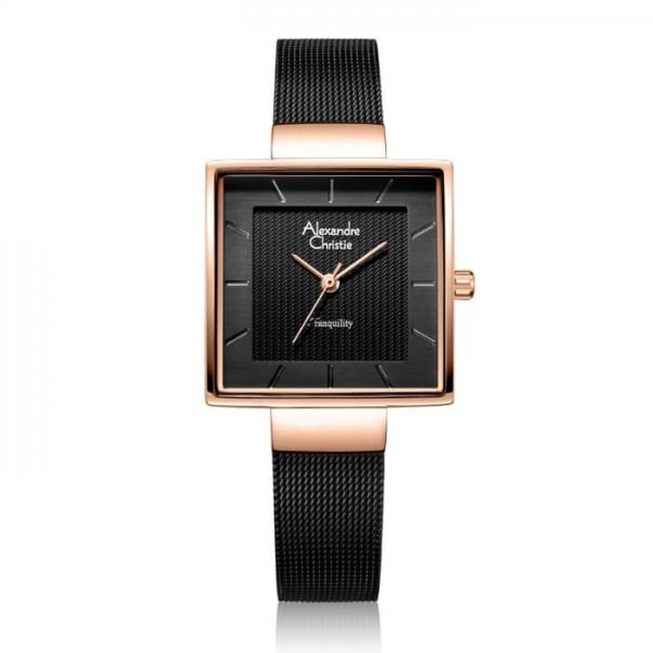 Alexandre Christie AC 2510 Rosegold Black LHBBRBA